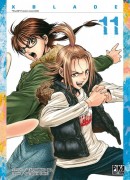 Couverture française du tome 11 de XBlade