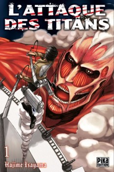 Couverture du tome 1 de L'Attaque des Titans