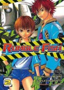 Couverture française du manga Rumble Fish T.2