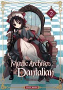 Couverture française du tome 2 de The Mystic Archives of Dantalian