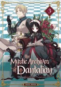 Couverture française du tome 3 de The Mystic Archives of Dantalian