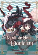 Couverture française du tome 4 de The Mystic Archives of Dantalian