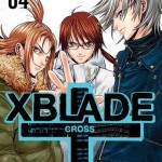 Couverture française du tome 4 de XBlade Cross