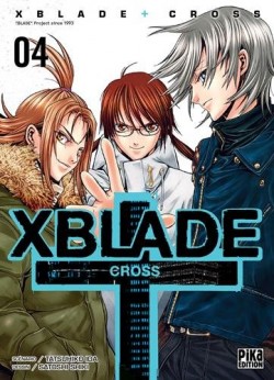 Couverture française du tome 4 de XBlade Cross