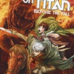 Couverture américaine du tome 3 de L'Attaque des Titans - Before the Fall