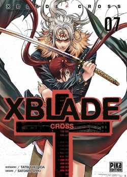 Couverture française du tome 7 de XBlade Cross