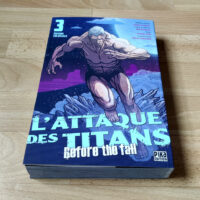 Aperçu du tome 3 de l'édition colossale de L'Attaque des Titans - Before the Fall