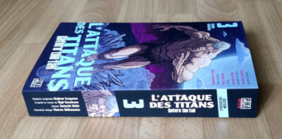 Aperçu du tome 3 de l'édition colossale de L'Attaque des Titans - Before the Fall