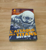 Aperçu du tome 4 de l'édition colossale de L'Attaque des Titans - Before the Fall