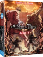 Coffret blu-ray français de la saison 3 de L'Attaque des Titans