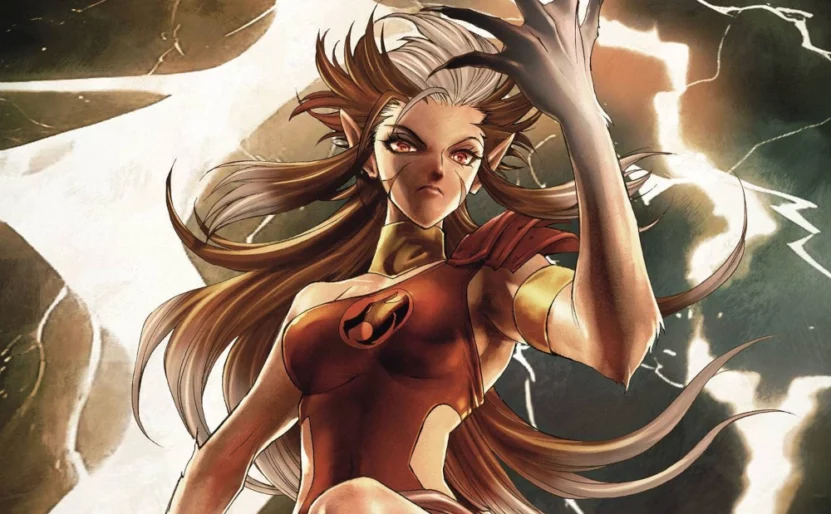 Couverture alternative du tome 7 de Thundercats Lost dessinée par Satoshi Shiki
