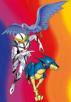 Illustration originale de la série animée Casshern