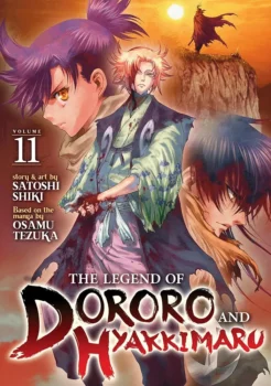 Couverture américaine du tome 11 de Dororo and Hyakkimaru