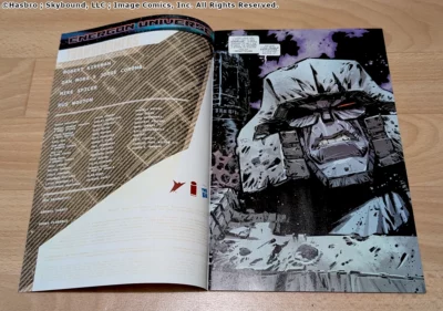 Aperçu du comic book Transformers