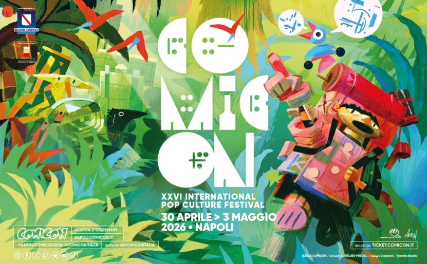Affiche de Comicon Napoli 2026
