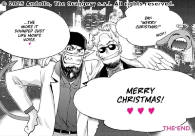 Extrait du tome 1 de Mirka Andolfo's Sweet Paprika : Black, White & Pink - Holiday Special