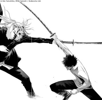 L'échange décisif du combat entre Kazunari et Harumi