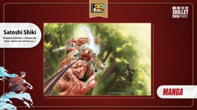 Annonce de la présence de Satoshi Shiki à Japan Expo