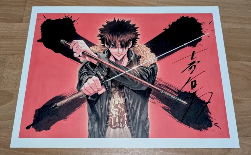 Illustration de XBlade signée par Satoshi Shiki