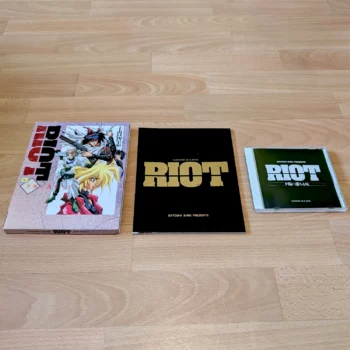 Aperçu du coffret "CD & Book" Riot - Yuuhi ni Ochiru Hoshi