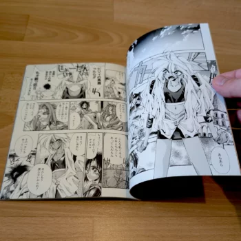 Aperçu du coffret "CD & Book" Riot - Yuuhi ni Ochiru Hoshi