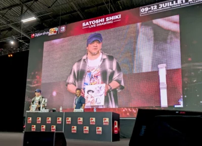 Le live drawing de Satoshi Shiki