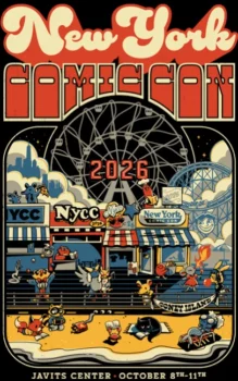 Affiche de la convention New York Comic Con