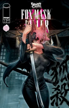Couverture alternative de Fox Mask Killer dessinée par Satoshi Shiki